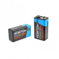 Аккумулятор Robiton 6F22 200mAh BL 1/25