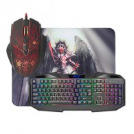 Комплект Defender Anger MKP-019 (клав.+мышь+коврик) игровой проводной (52019)