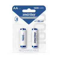 Аккумулятор SmartBuy R6 1600mAh Ni-Mh BL 2/24