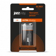 Батарейка Jazzway 6LR61 Ultra Alkaline BL 1/10