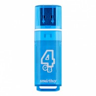 Флэш-диск SmartBuy 4GB USB 2.0 Glossy синий