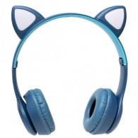 Гарнитура Bluetooth CAT X-GP47M (полноразм., microSD) голубая (206961)