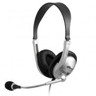 Гарнитура Ritmix RH-533USB серебро (накладн./USB/L=2,5м)