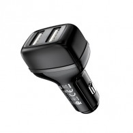 Адаптер автомобильный 2*USB 2.4A Hoco Z36