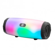 Колонка портативная Defender S600 (10Вт/1200mAh) RGB подсветка, 65603