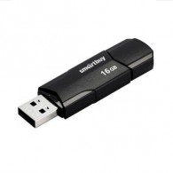 Флэш-диск SmartBuy 16GB USB 2.0 Clue черный
