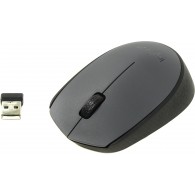 Мышь Logitech M170 беспроводная, серо-черная 910-004646 (1АА в комп.)