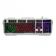 Клавиатура Defender GK-140L Metal Hunter USB игровая с RGB подсветкой 45140