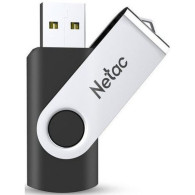 Флэш-диск Netac 64GB USB 3.2 U505 черный/серебро