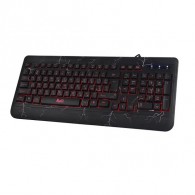 Клавиатура SmartBuy 715 USB игровая черная с подсветкой SBK-715G-K