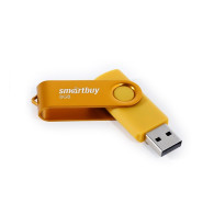 Флэш-диск SmartBuy 16GB USB 2.0 Twist желтый Флэш-диск SmartBuy 16GB USB 2.0 Twist желтый