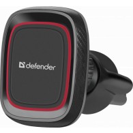 Автомоб. держатель Defender 129 на решетку вент., под кабель, красный (29130)