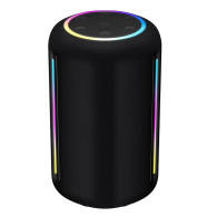 Колонка портативная Hoco HT3 Pro Platinum (40Вт/4000mAh) черная