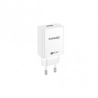 Адаптер 220V->USB 3A QC3.0 Fumiko CH03