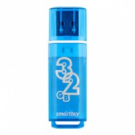 Флэш-диск SmartBuy 32GB USB 2.0 Glossy синий