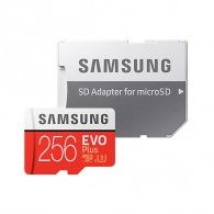 Карта памяти microSDHC Samsung 256Gb Class10 Evo Plus UHS-I U3 с адапт