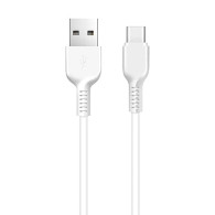 Кабель USB - Type-C 3м Hoco X20  2,4А/12W, ПВХ, белый