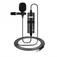 Микрофон Boya BY-M1 (1 микр. на прищепке) 6м, металл (126657)