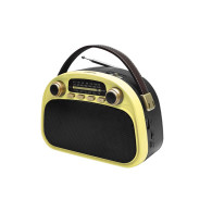 Радиоприемник Ritmix RPR-040 (Fm/BT/USB/microSD/акб.18650) лимон(18,5х13х8,5см)