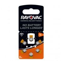 Батарейка Rayovac ZA13 BL6/60