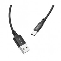 Кабель USB- Type-C Hoco X14 1м (3А) нейлон