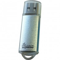 Флэш-диск SmartBuy 4GB USB 2.0 V-Cut серебро