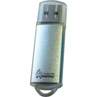 Флэш-диск SmartBuy 16GB USB 2.0 V-Cut серебристый