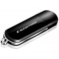 Флэш-диск Silicon Power 16GB USB 2.0 Luxmini 322 черный