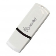 Флэш-диск SmartBuy 16GB USB 2.0 Paean белый