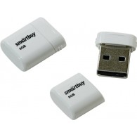 Флэш-диск SmartBuy 8GB USB 2.0 LARA белый