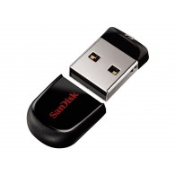 Флэш-диск SanDisk 64GB USB 2.0 CZ33 Cruzer Fit черный