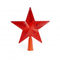 Светодиодная система B52 "Макушка на ель. Top Star Red"красн, 10LED, 15см (2*АА)