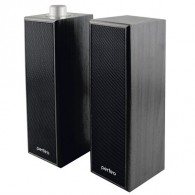 Колонки Perfeo 2.0 "Pharos" черное дерево (2*3W) PF_4832