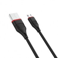 Кабель USB - microUSB Borofone BX17 1м 2,4А ПВХ