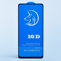 Защитное стекло 3D для Xiaomi Redmi Note 9 черное (117452)