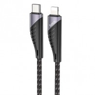 Кабель USB/Type-C - lightning Hoco U95 1,2м (3A) PD 20W нейлон