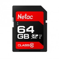 Карта памяти SDHC Netac 64Gb P600 class10 U1 (100Mb/s)