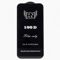 Защитное стекло 3D Premium для iPhone 12 Pro Max черное (131483)