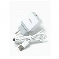 СЗУ APPACS + кабель microUSB (2.4A) 2USB, APEUT52m