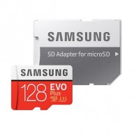 Карта памяти microSDHC Samsung 128Gb Class10 Evo Plus UHS-I U3 с адапт