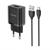 СЗУ Fumiko + кабель microUSB (2.1A) CH06
