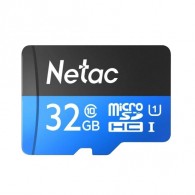Карта памяти microSDHC Netac 32Gb P500 Class 10 UHS-1 90MB/s без адапт