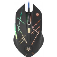 Мышь Defender GM-020L USB игровая+коврик (52020)