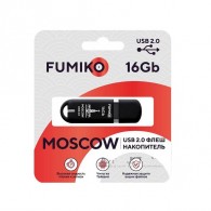 Флэш-диск Fumiko 16GB USB 2.0 Moscow черный