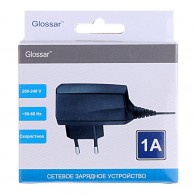 Адаптер сетевой с кабелем microUSB 1A Glossar (25473,9573)