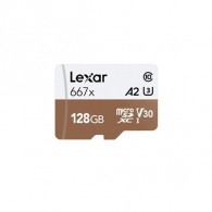 Карта памяти microSDHC Lexar 128Gb Class 10 UHS-1 667х (90Mb\s) с адапт.