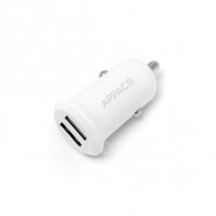 Авто-адаптер 12V->2*USB 2.4A APPACS AP01016