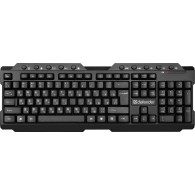 Клавиатура беспроводная Defender Element HB-195 черная 45195