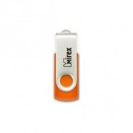 Флэш-диск Mirex 8Gb USB 2.0 SWIVEL оранжевый