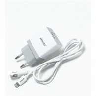 СЗУ APPACS + кабель lightning (2.4A) 2USB, APEUT52i